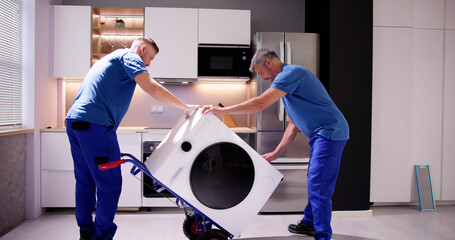 Washing Machine Appliance Delivery And Install