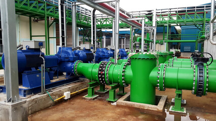 Main cooling pump for power plant steam turbine.
