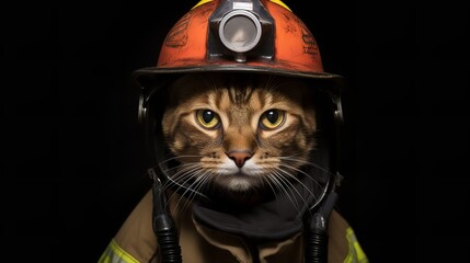 Abyssinian Firefighter: Braving the Flames