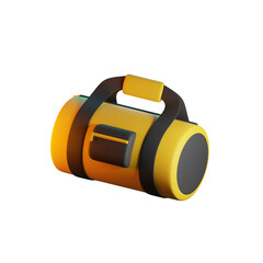 SPORT BAG 3D RENDER ISOLATED IMAGES