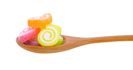 Jelly sweet, flavor fruit, candy dessert colorful transparent png