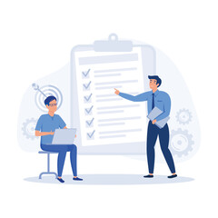 business planning, target, business workflow, time management, planning, task app, teamwork, meeting, flat vector modern illustration