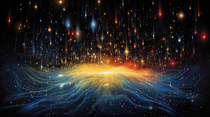 Fototapeta premium Beyond Spacetime Art Series by 1B42L8