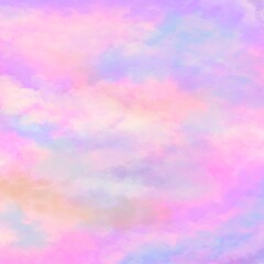 Galaxy Colorful Background