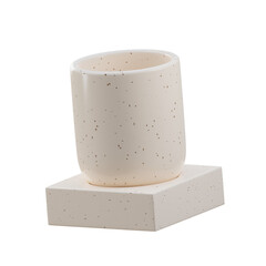 3D Modern Vases Pot. icon isolated on white background. 3d rendering illustration