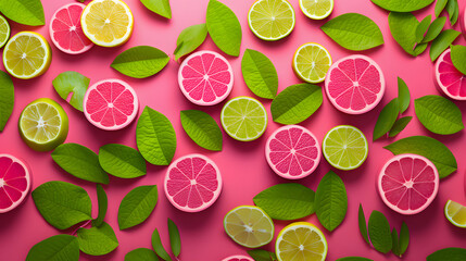 background of citrus fruit