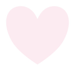 cute kawaii pink heart shape element decoration