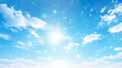 青空のイラスト　Generative AI