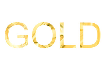 缶背景のGOLDのテキスト