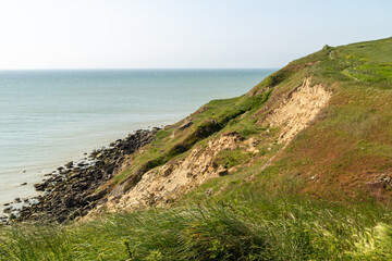 Falaises à Equihen-plage