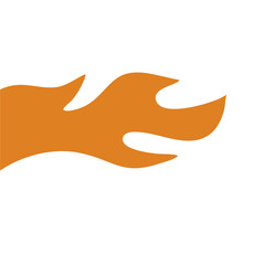 Fire Flame Car Decal