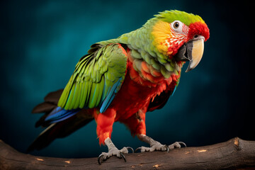 Obraz premium cute and unique parrot animal , Generative AI 