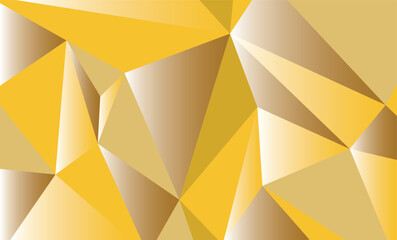 Abstract background of geometric shapes of gold colors for the design of a flyer poster, banner and other promotional products. Design elements.