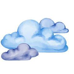 cloud computing concept on white background