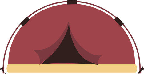 Camping tent Illustration 