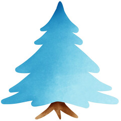 abstract christmas tree