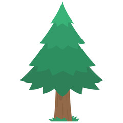 christmas tree isolated