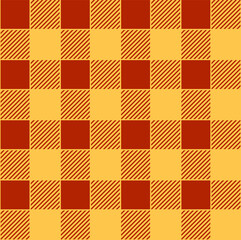 Seamless geometric plaid pattern for textiles, packaging, paper printing, simple backgrounds and texture.