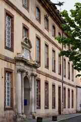 Fototapeta premium Buildings of the Faculty of Medicine of the University of Strasbourg, Alsace, France