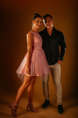 Beautiful young couple