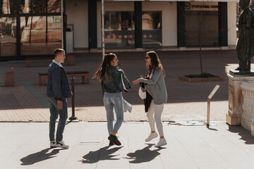 Obraz premium Talking