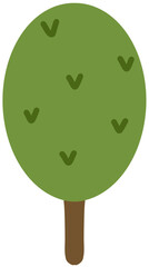 Tree, flower icon