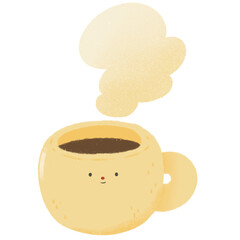 a cup of coffee