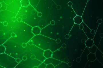 2D illustration medical structure background