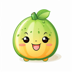 green watermelon cartoon