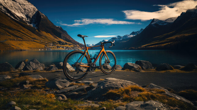 Product Shot of Carbon Fiber Road Bike Colorado © Outlier Artifacts