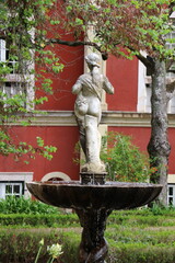 Statue du Palais des Marquis de Fronteira, à Lisbonne