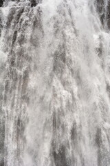 Closeup of a waterfall
