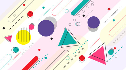 Covers with minimal abstract design. Beautiful geometric background for your design. Cool Design for Banners, Placards, Posters, Flyers