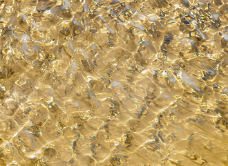 A Close-Up Shot of Water Surface Texture