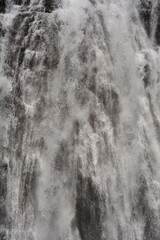 Closeup of a waterfall