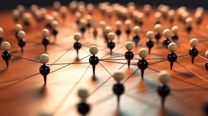 Teamwork, network and community concept