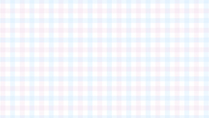 White background in blue and pink checkered