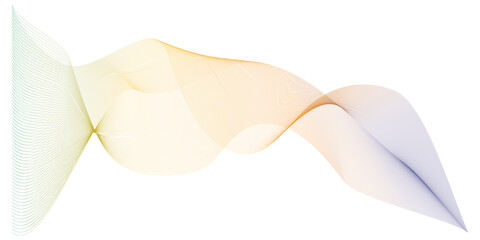 Abstract waves blue and yellow gradient shades, Abstract background with smoke