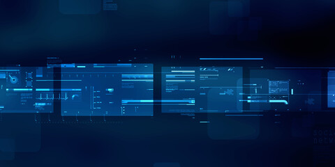 2D illustration medical structure background