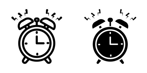 Alarm Clock icon. sign for mobile concept and web design. vector illustration