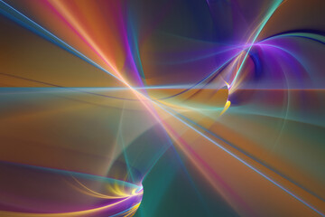 Abstract fractal background