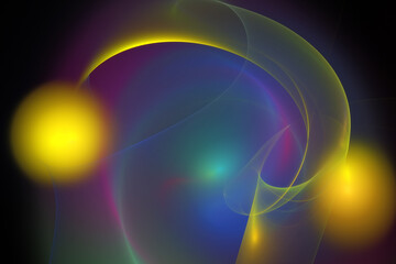 Abstract fractal background