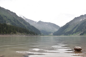 lake in the mountains