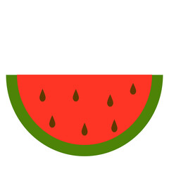 Watermelon sliced illustration clipart cartoon