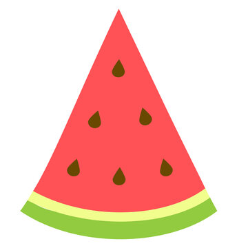 Watermelon sliced illustration clipart cartoon
