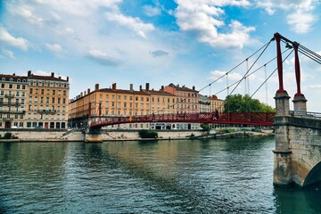 Obraz premium Quartier Vieux Lyon