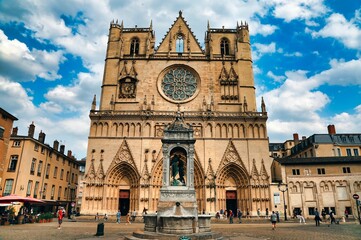 Fototapeta premium Quartier Vieux Lyon