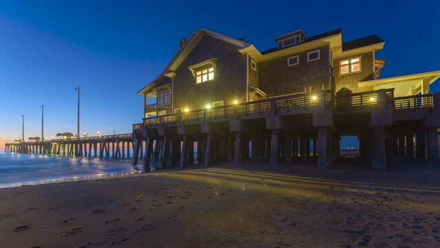 Jennette's Pier in Nags Head, North Carolina, USA