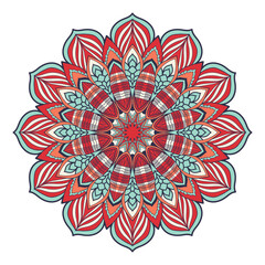 Colorful floral background design