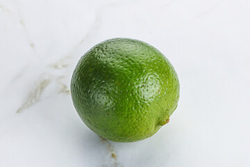 Natural irganic sour ripe lime